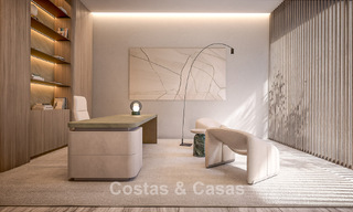 Villa de diseño vanguardista con impresionantes vistas al golf y al mar en venta en La Reserva, Sotogrande 806955 