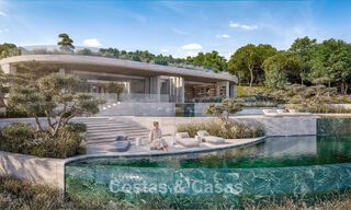 Villa de diseño vanguardista con impresionantes vistas al golf y al mar en venta en La Reserva, Sotogrande 806957 