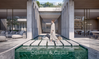 Villa de diseño vanguardista con impresionantes vistas al golf y al mar en venta en La Reserva, Sotogrande 806959 