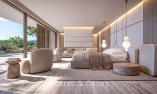 Villa de diseño vanguardista con impresionantes vistas al golf y al mar en venta en La Reserva, Sotogrande 806965 