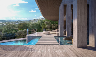 Villa de diseño vanguardista con impresionantes vistas al golf y al mar en venta en La Reserva, Sotogrande 806972 
