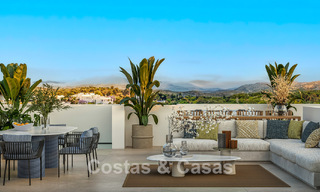 Villa contemporánea de nueva construcción en venta en el Valle del Golf de Nueva Andalucía, Marbella 806974 