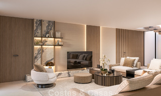 Villa contemporánea de nueva construcción en venta en el Valle del Golf de Nueva Andalucía, Marbella 806990 