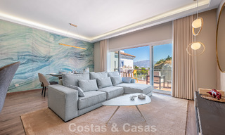 Ático dúplex contemporáneo en venta en un complejo de estilo mediterráneo tipo resorten El Paraiso, Marbella - Benahavís 807336 