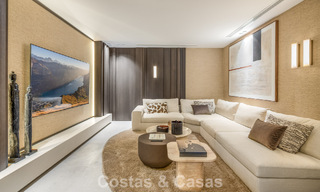 Villa de lujo ultramoderna y de nueva construcción con vistas panorámicas al mar en venta en el Este de Marbella 807457 