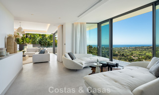 Villa de lujo ultramoderna y de nueva construcción con vistas panorámicas al mar en venta en el Este de Marbella 807476 