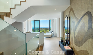 Villa de lujo ultramoderna y de nueva construcción con vistas panorámicas al mar en venta en el Este de Marbella 807478 
