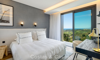 Villa de lujo ultramoderna y de nueva construcción con vistas panorámicas al mar en venta en el Este de Marbella 807481 