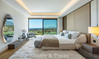 Villa de lujo ultramoderna y de nueva construcción con vistas panorámicas al mar en venta en el Este de Marbella 807488 