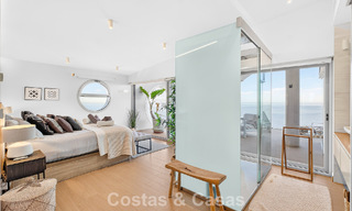 Exclusivo ático esquinero con vistas panorámicas al mar en venta en El Higueron, Benalmádena, Costa del Sol 807406 