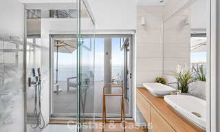 Exclusivo ático esquinero con vistas panorámicas al mar en venta en El Higueron, Benalmádena, Costa del Sol 807410 