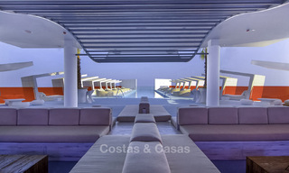Exclusivo ático esquinero con vistas panorámicas al mar en venta en El Higueron, Benalmádena, Costa del Sol 807749 