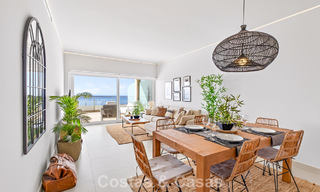 Elegante apartamento en esquina con impresionantes vistas al mar en venta en El Higuerón, Fuengirola, Costa del Sol 807543 