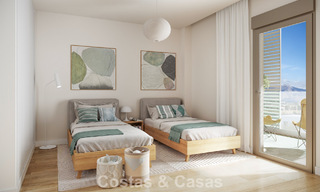 Modernos apartamentos de obra nueva en venta a poca distancia de la playa y del centro de San Pedro, Marbella 807187 