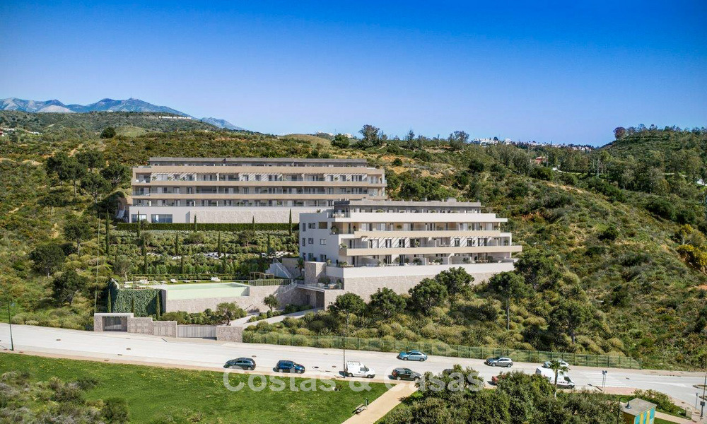 Nuevos apartamentos de lujo con impresionantes vistas al mar en La Cala de Mijas, Costa del Sol 807581