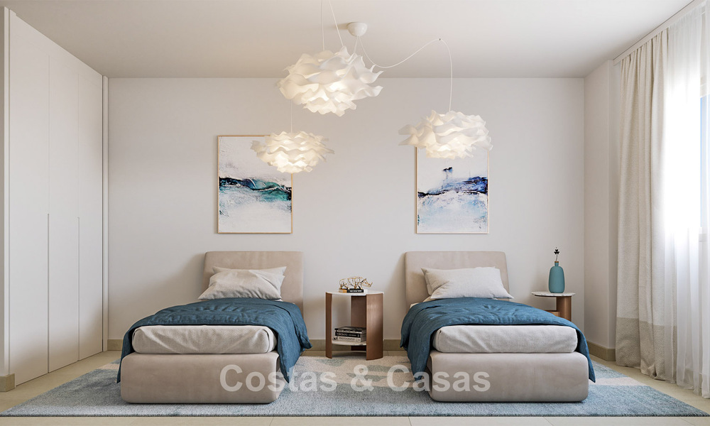 Nuevos apartamentos de lujo con impresionantes vistas al mar en La Cala de Mijas, Costa del Sol 807586