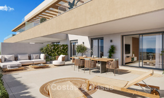 Nuevos apartamentos de lujo con impresionantes vistas al mar en La Cala de Mijas, Costa del Sol 807590 