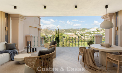 Casa adosada modernizada con vistas panorámicas en venta en las colinas de Marbella - Benahavís 807611