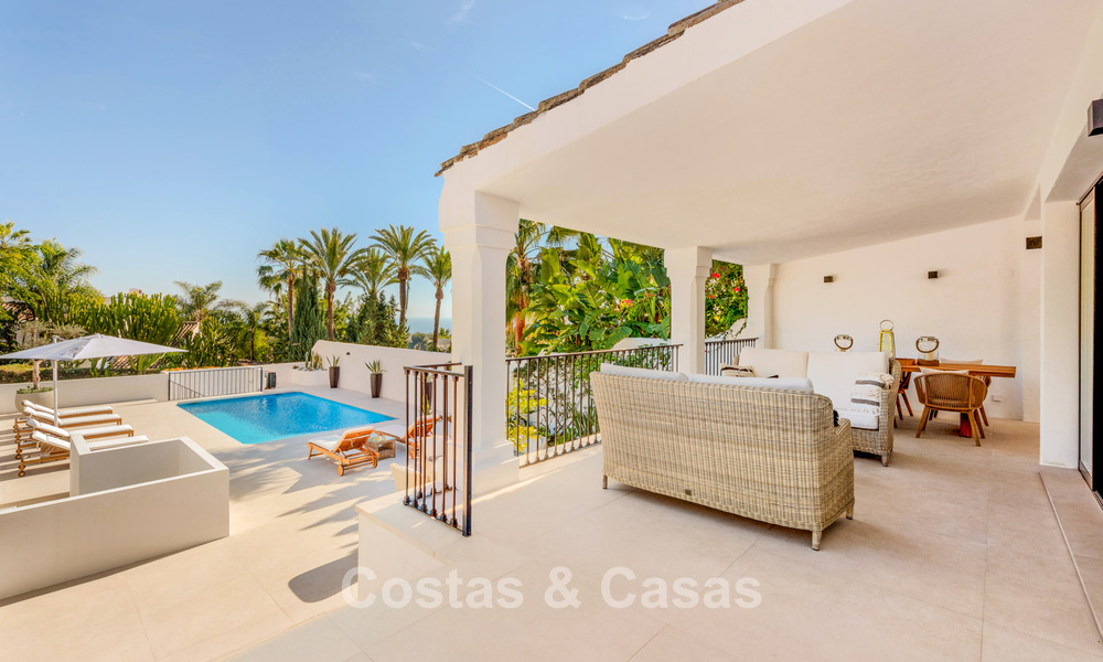 Villa de lujo en planta baja con arquitectura de estilo boutique español en venta en Sierra Blanca, en la Milla de Oro de Marbella 807640