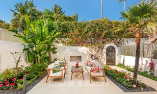 Villa de lujo en planta baja con arquitectura de estilo boutique español en venta en Sierra Blanca, en la Milla de Oro de Marbella 807642 