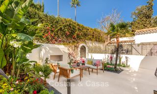 Villa de lujo en planta baja con arquitectura de estilo boutique español en venta en Sierra Blanca, en la Milla de Oro de Marbella 807644 