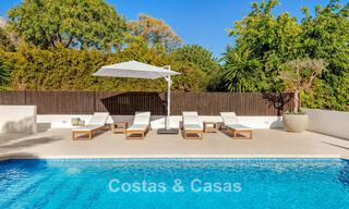 Villa de lujo en planta baja con arquitectura de estilo boutique español en venta en Sierra Blanca, en la Milla de Oro de Marbella 807648 