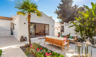 Villa de lujo en planta baja con arquitectura de estilo boutique español en venta en Sierra Blanca, en la Milla de Oro de Marbella 807651 
