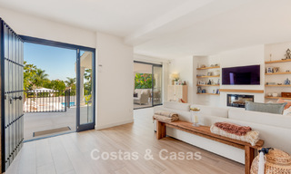 Villa de lujo en planta baja con arquitectura de estilo boutique español en venta en Sierra Blanca, en la Milla de Oro de Marbella 807652 