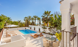 Villa de lujo en planta baja con arquitectura de estilo boutique español en venta en Sierra Blanca, en la Milla de Oro de Marbella 807653 