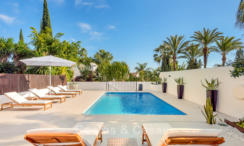 Villa de lujo en planta baja con arquitectura de estilo boutique español en venta en Sierra Blanca, en la Milla de Oro de Marbella 807660