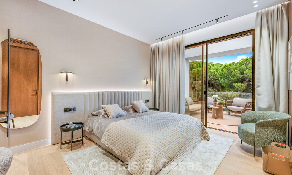 Exclusiva villa moderna de nueva construcción con vistas panorámicas en la prestigiosa Milla de Oro de Marbella 807780