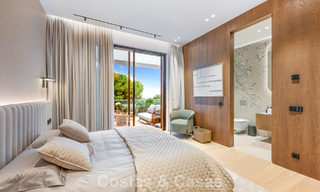 Exclusiva villa moderna de nueva construcción con vistas panorámicas en la prestigiosa Milla de Oro de Marbella 807781 