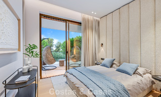 Exclusiva villa moderna de nueva construcción con vistas panorámicas en la prestigiosa Milla de Oro de Marbella 807787 