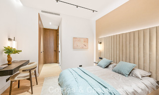 Exclusiva villa moderna de nueva construcción con vistas panorámicas en la prestigiosa Milla de Oro de Marbella 807842 