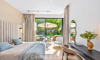 Exclusiva villa moderna de nueva construcción con vistas panorámicas en la prestigiosa Milla de Oro de Marbella 807844 