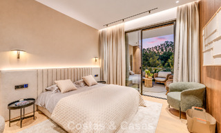 Exclusiva villa moderna de nueva construcción con vistas panorámicas en la prestigiosa Milla de Oro de Marbella 807955 