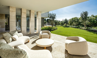 Villa nueva de vanguardia en venta con espectaculares vistas panorámicas en La Reserva Club, Sotogrande, Costa del Sol 807895 