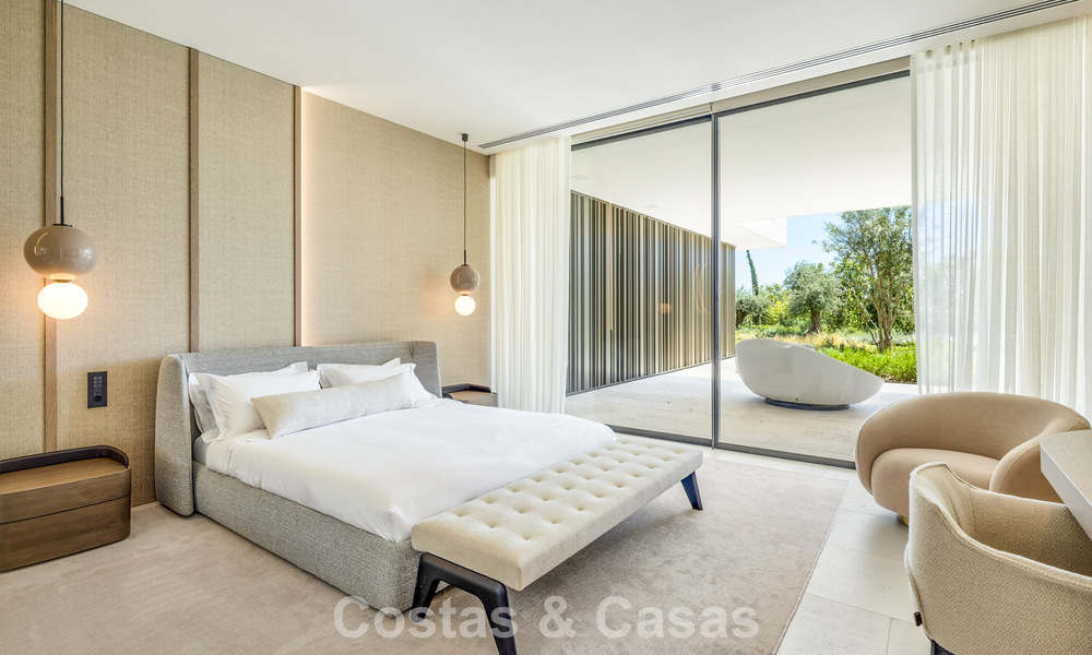 Villa nueva de vanguardia en venta con espectaculares vistas panorámicas en La Reserva Club, Sotogrande, Costa del Sol 807903