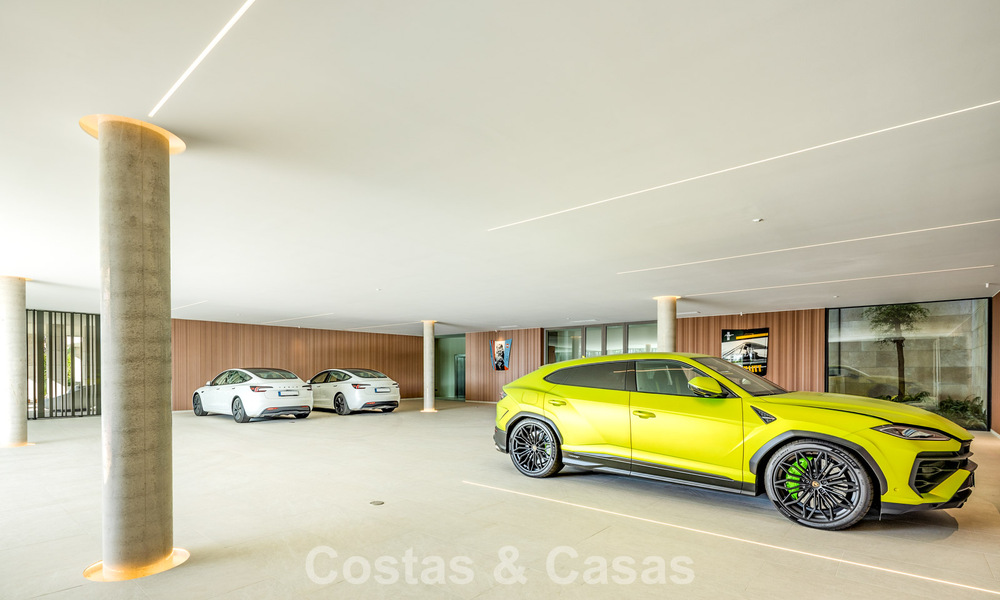 Villa nueva de vanguardia en venta con espectaculares vistas panorámicas en La Reserva Club, Sotogrande, Costa del Sol 807919