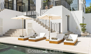 Villa modernizada de estilo mediterráneo contemporáneo en venta en el Valle del Golf de Nueva Andalucía, Marbella 807967 