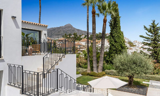 Villa modernizada de estilo mediterráneo contemporáneo en venta en el Valle del Golf de Nueva Andalucía, Marbella 807972 