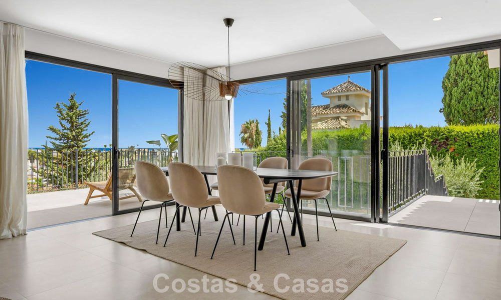Villa modernizada de estilo mediterráneo contemporáneo en venta en el Valle del Golf de Nueva Andalucía, Marbella 807979