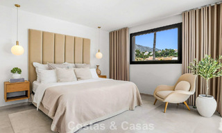 Villa modernizada de estilo mediterráneo contemporáneo en venta en el Valle del Golf de Nueva Andalucía, Marbella 807988 