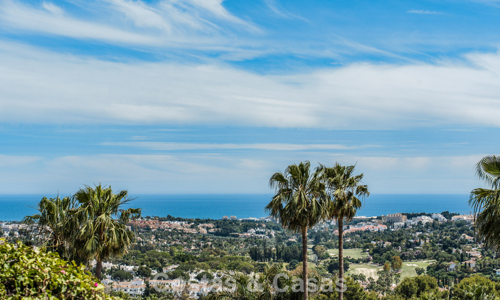 Ático dúplex de lujo con vistas panorámicas en venta en el valle del golf de Nueva Andalucía, Marbella 808069