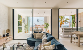 Ático dúplex de lujo con vistas panorámicas en venta en el valle del golf de Nueva Andalucía, Marbella 808096 