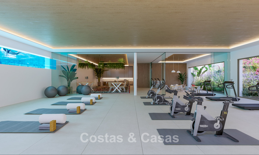 Nuevos apartamentos de lujo en venta en un complejo boutique a poca distancia de la playa en Casares, Costa del Sol 808151