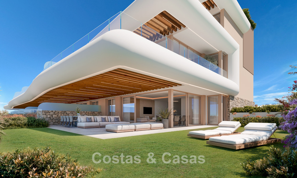 Nuevos apartamentos de lujo en venta en un complejo boutique a poca distancia de la playa en Casares, Costa del Sol 808156