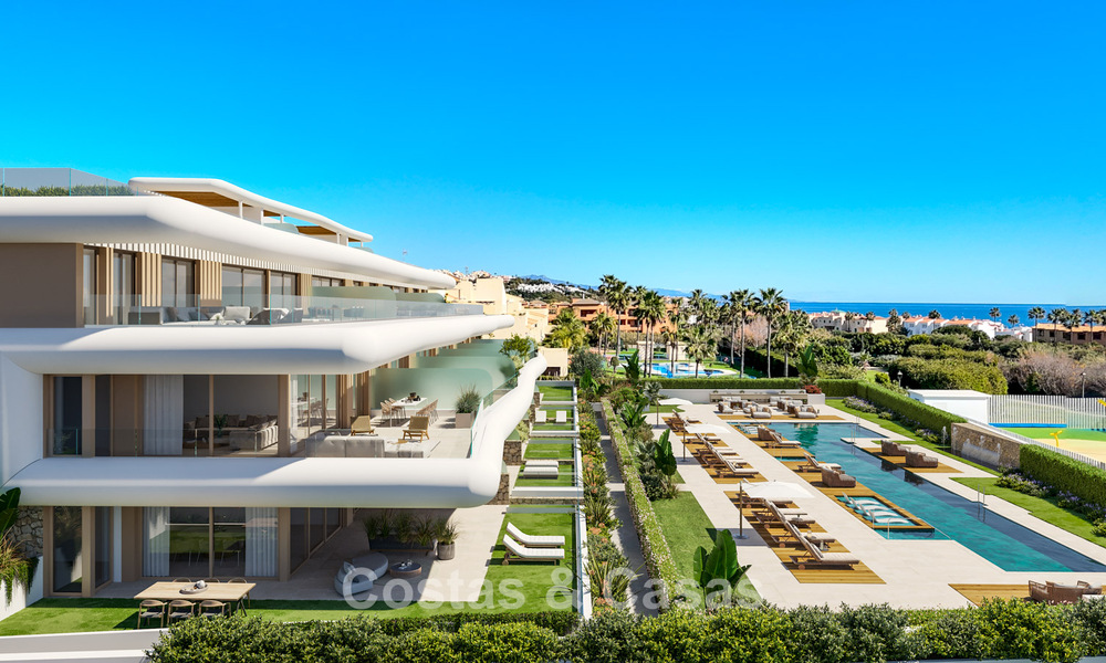Nuevos apartamentos de lujo en venta en un complejo boutique a poca distancia de la playa en Casares, Costa del Sol 808159