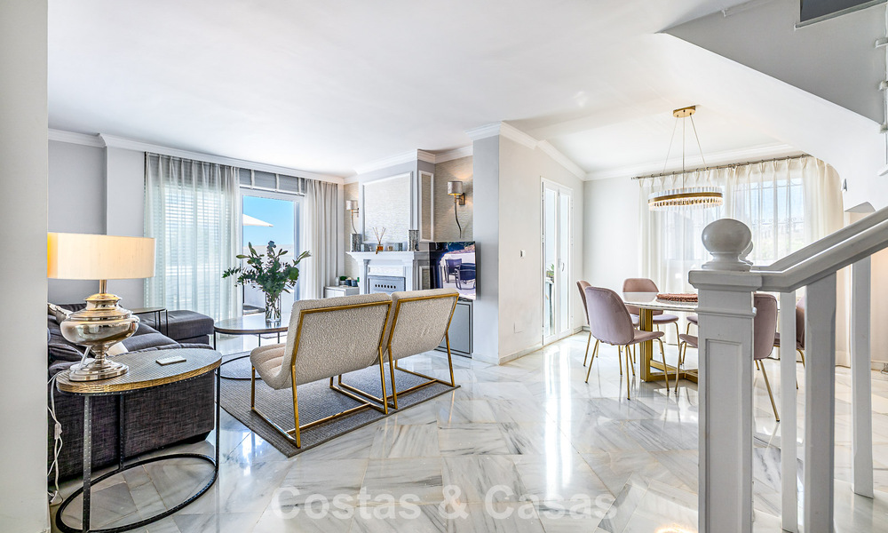 Encantadora casa adosada en venta en una urbanización cerrada, a un paso de Puerto Banús, Marbella 808515