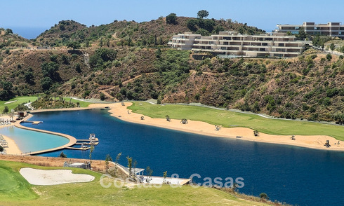 Apartamentos de lujo contemporáneos en venta en un resort de golf en las colinas de Marbella - Benahavís 808661